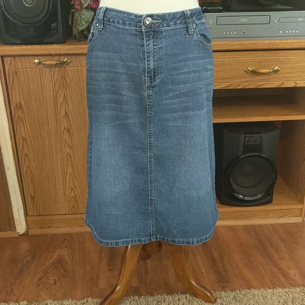 Cato denim skirt